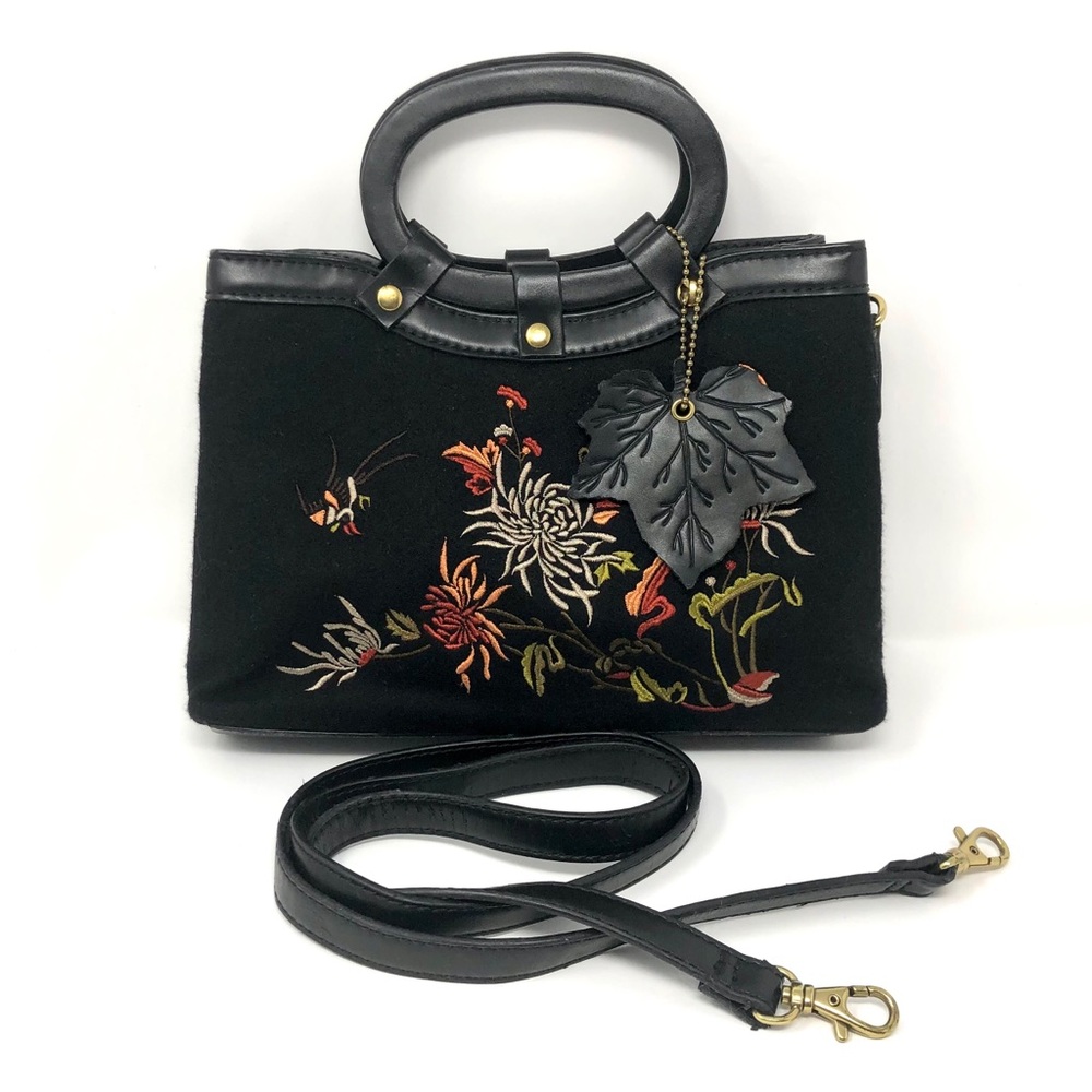 VINTAGE EMBROIDERED CROSSBODY